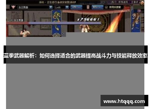 蓝拳武器解析：如何选择适合的武器提高战斗力与技能释放效率