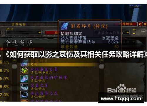 《如何获取以影之哀伤及其相关任务攻略详解》